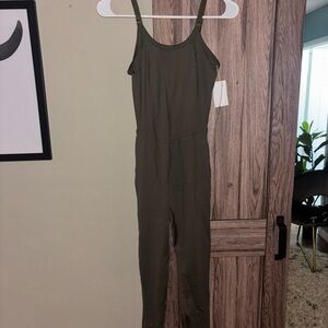 Zella Khaki Jumpsuit